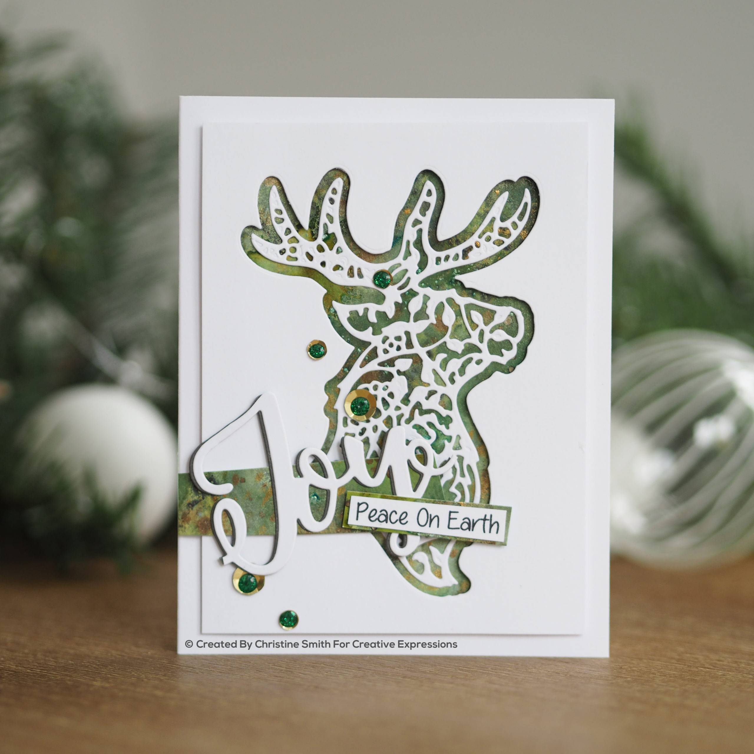 CEDPP003 Creative Expressions Craft Dies By Paper Panda-Forest Stag 