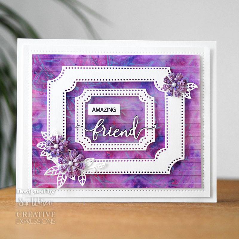 Creative Expressions Sue Wilson Finishing Touches Button Flower Craft Die - Creative  Expressions