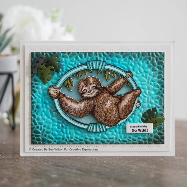 sloth die and stamp