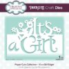 papercuts craft die it's a girl edger