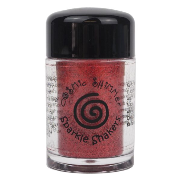 Cosmic Shimmer Sparkle Shaker Cherry Red