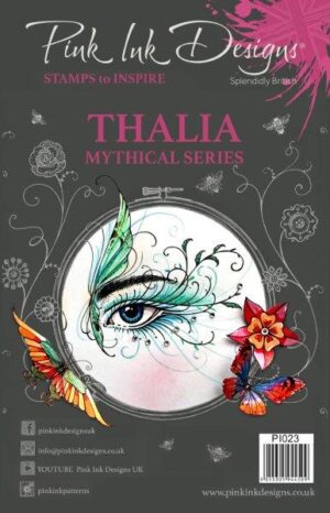 pink ink designs a5 stamp thalia (mythical series)