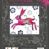 pink ink designs layered stencil hare